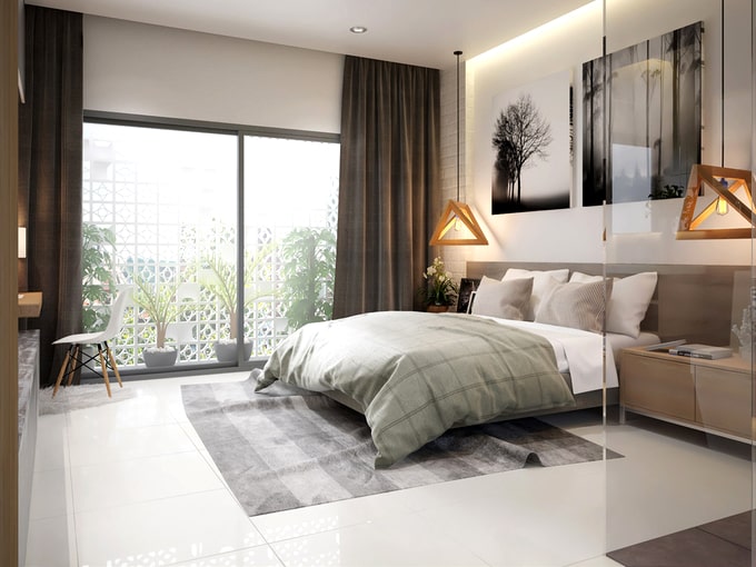 Phòng bố mẹ Tư vấn thiết kế nội thất phòng ngủ bố mẹ